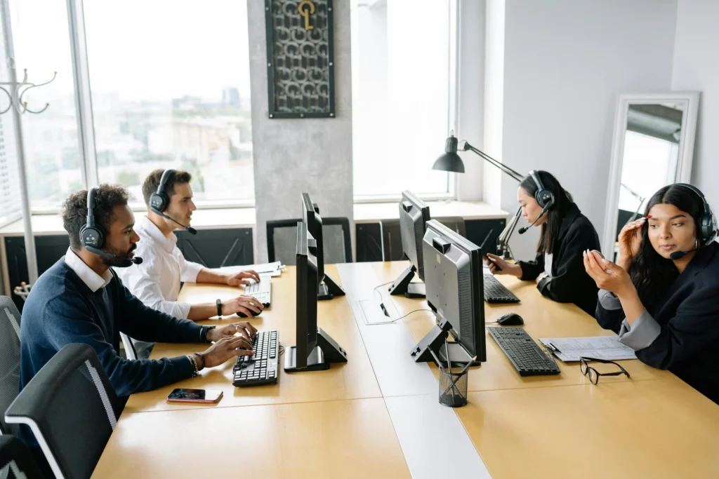 Bookkeepers working Bookkeepers working